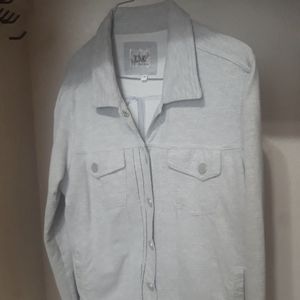 LAL live a little brand jacket, color grey, material cotton, size medium